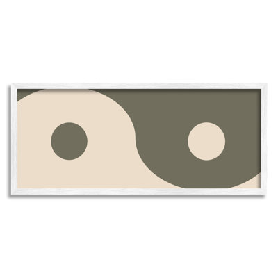 " Harmony Yin Yang Spiritual Symbol Minimal Design " by Daphne Polselli