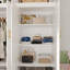 Armoire moderne avec rangement solide et armoire supérieure