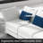 Upholstered 69.8'' Reclining Sleeper Sofa-1572556330