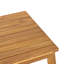 Ensemble de conversation d'extérieur en bois 4 pièces avec coussins