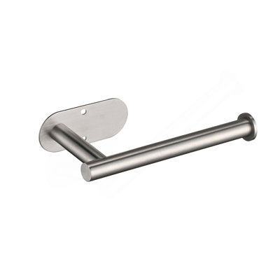 Paper Towel Holder - Self-Adhesive Or Drilling, Stainless Steel Wall-Mounted Paper Towel Holder For Kitchen, Bathroom