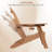 Plastic Folding Adirondack Chair with Adjustable Backrest-1013810293