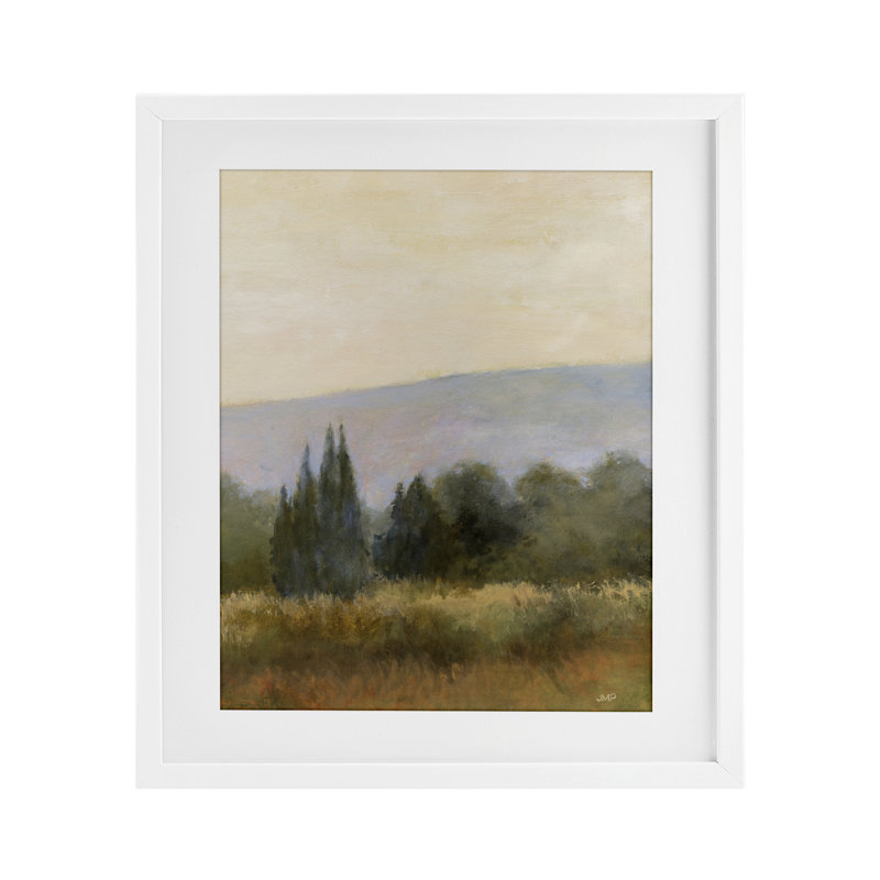 Pilgrimage Landscape View, reproduction encadrée sous verre, conception de Julia Purinton, H 16 po x l 13 po