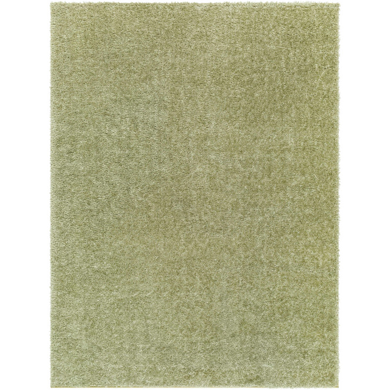 Tapis vert peluche Wolcottville Performance, Rectangle 9 pi 3 po x 12 pi