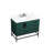 Eugene 42 " W Freestanding Standard 1 Single Vanity Bathroom Vanity With Engineered Marble Top-74919351