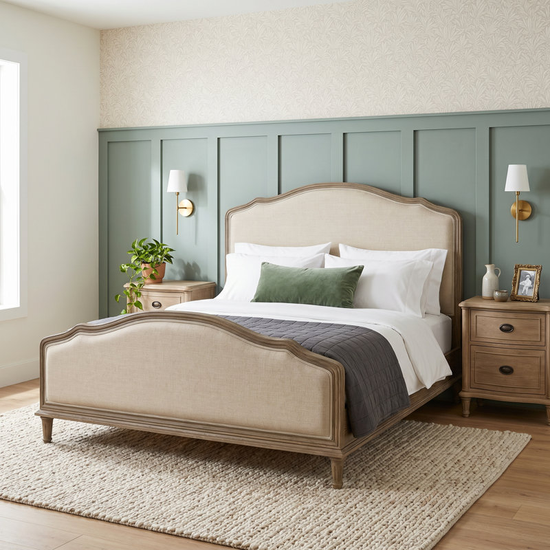 Curated Cotton 3 Piece King Bedroom Set, Studio, King