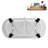71" Streamline Clawfoot Tub,Tray,Drain and Clawfeet-101628942-102360906