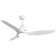 Ladedra 52'' 3-Blade Modern Ceiling Fan With LED Light and Remote Control