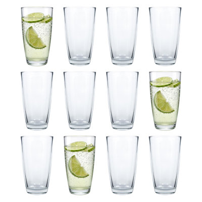 Argon Tableware Conical Glass Tumblers