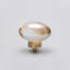 1 3/4" Oval Amber Glass Knob-1302126785