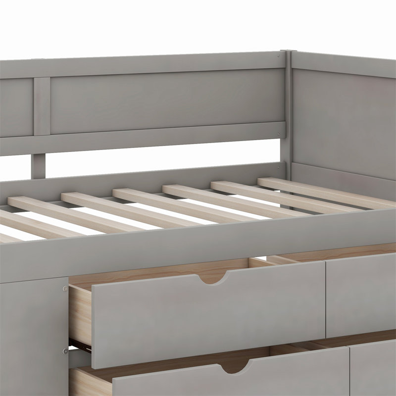 Daybed, Twin, Gray