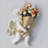 2-piece 3d Angel Wall Decor Set - Premium Resin Cherub Sculpture-1626919232