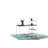 Versatile Reversible Wooden Desk for Efficient Work and Storage