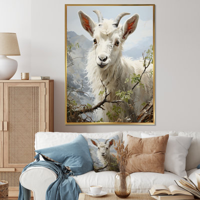Impression sur toile Barbarann Goat Gratification I