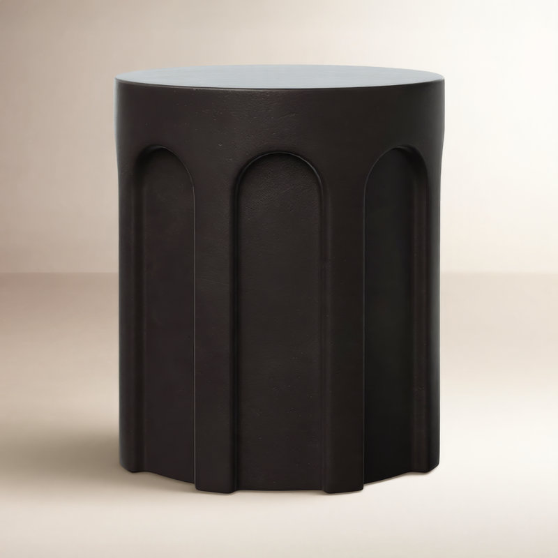 Mixx Garden Stool, Lava Brown
