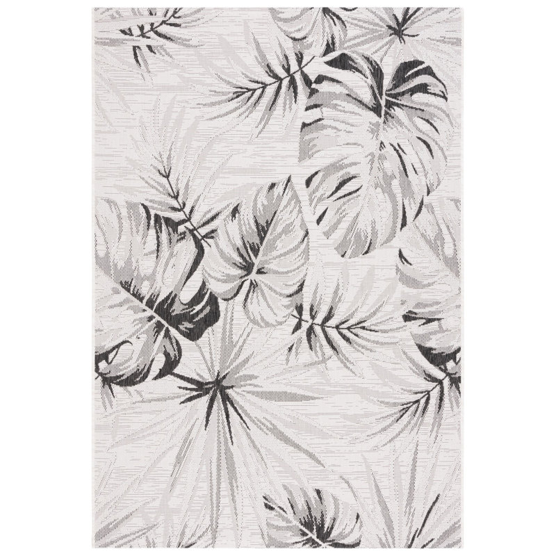 Leetonia Performance Floral Indoor/Outdoor Area Rug, Rectangle 5'3" x 7'7"
