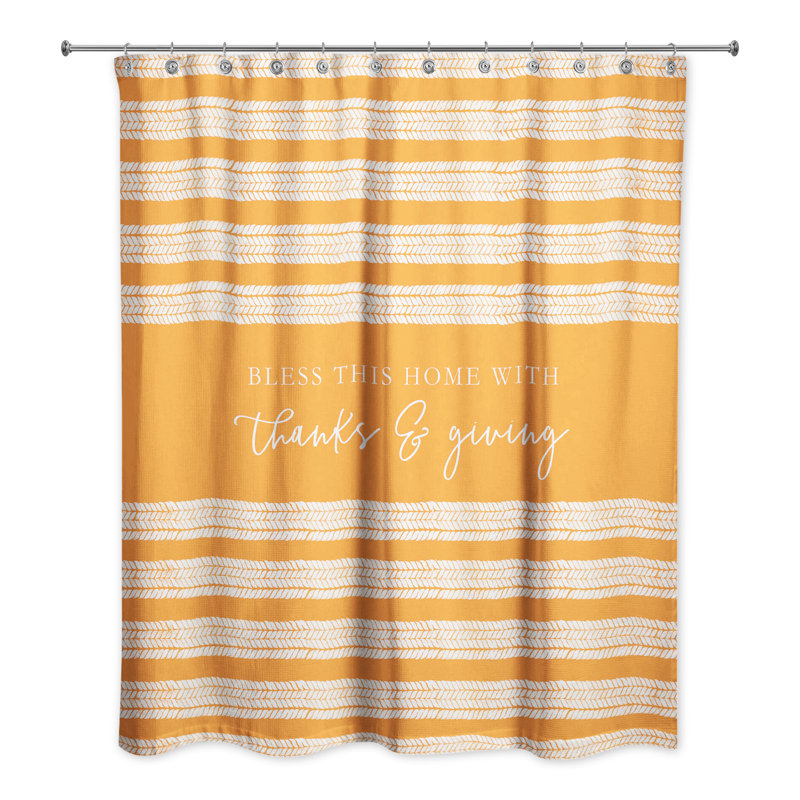 Rideau de douche simple merci & giving Styer