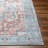 Bennett  Blue Machine Washable Area Rug-511455747-519242438