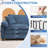 Upholstered L-Shape Sectional With Ottoman-683156736-683156798