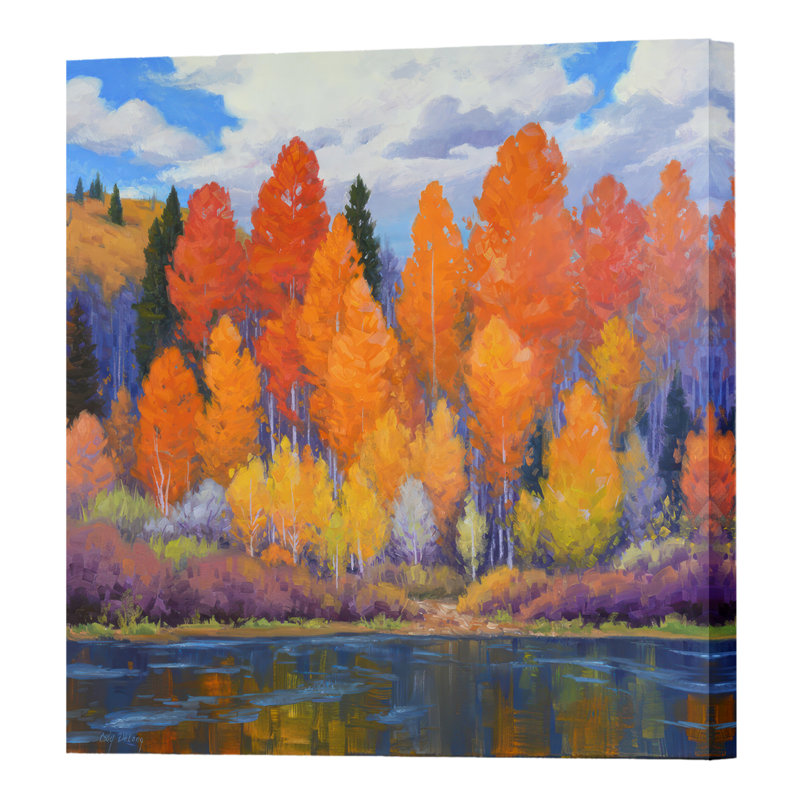High Country Color, estampe numérique sur toile tendue avec châssis, H 24 po x l 24 po