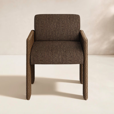Easley Patio Dining Armchair with Cushion
