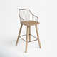 Lipman Solid Wood 25.75" Counter Stool