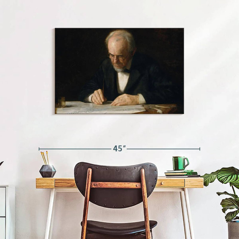 Senne The Writing Master, 24" H x 36" W