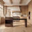 Rolling Kitchen Island With Extendable Dining Table-1484177747