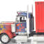 Sculpture de boîte à mouchoirs vintage Big Rig