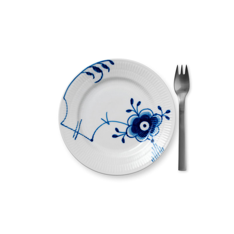 Royal Copenhagen Blue Fluted Mega 6.6929" Appetizer Plate