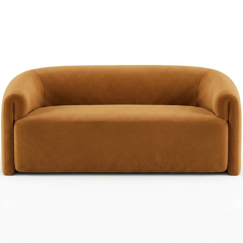 Solid Velvet | Velluto Fabric, Chocolate