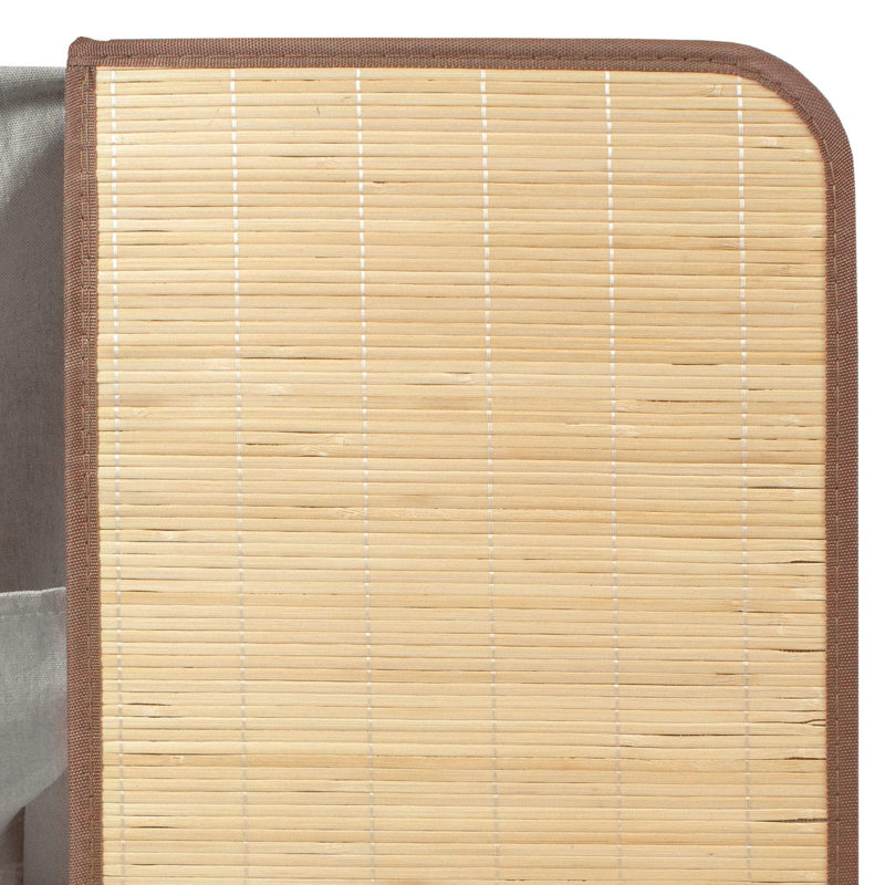 Sentaku Bamboo Laundry Hamper - Natural, Tan