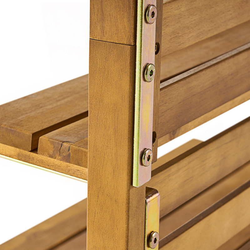 Storage Bench With Rack
