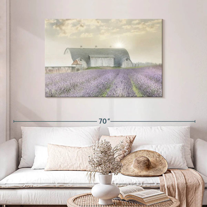 Alvord Lavender Morning, H 30 po x l 45 po