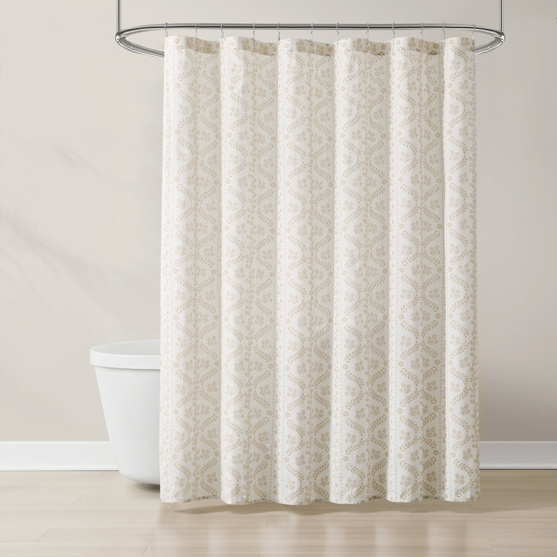 Rideau de douche Romone, Beige