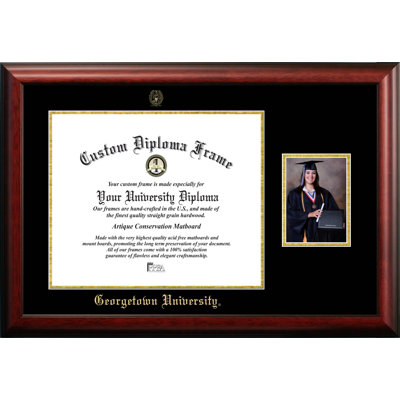 Georgetown University Embossed Diploma Picture Frame