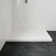 OVE Decors 54-In W X 32-In D Shower Base Pan Rectangle, Hidden Side Drain, White Acrylic, Reversible Design