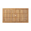 Table de salle à manger d'extérieur extensible en bois d'acacia