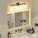Luminaire de meuble-lavabo avec abat-jour opale Parker