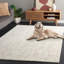 Alurd Machine Woven Ivory/Beige Rug-1783758372