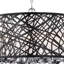 Luminaire suspendu cylindrique à 4 lumières Chadyeane