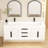 Jessica 60'' Wall-Mounted Single Bathroom Vanity-196845491