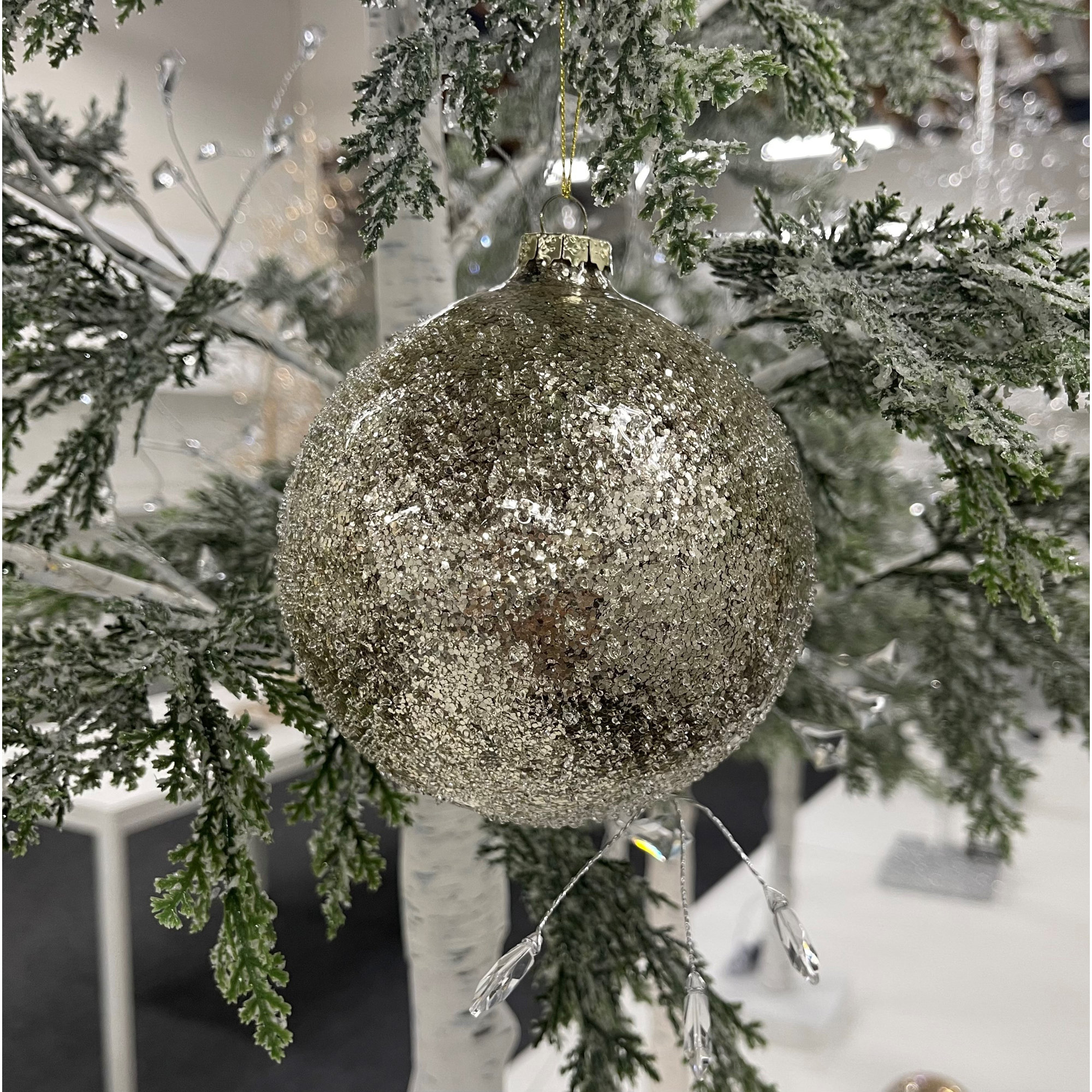 Cele The Holiday Aisle® Ball Ornament, Gold
