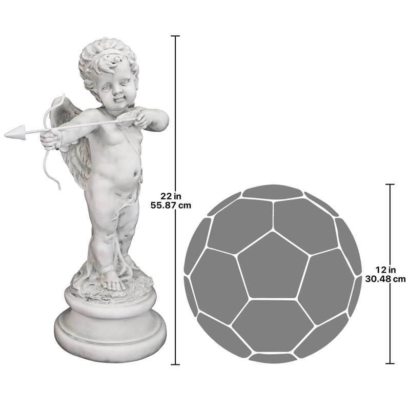 Cupid's Message of Love Statue