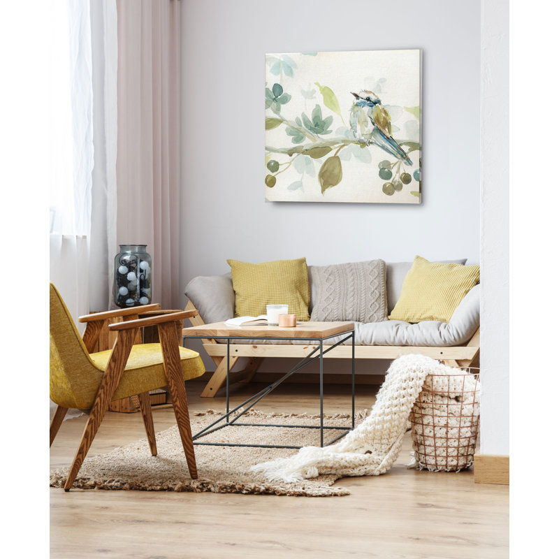 " Spring Melody III ", 16" H x 16" W, Wrapped Canvas, No Frame
