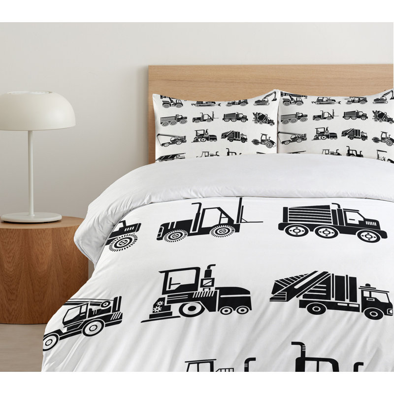 No Duvet Cover, California King Duvet Cover + 2 Standard Shams