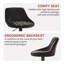 Swivel Yes Bar Stool with Steel Frame