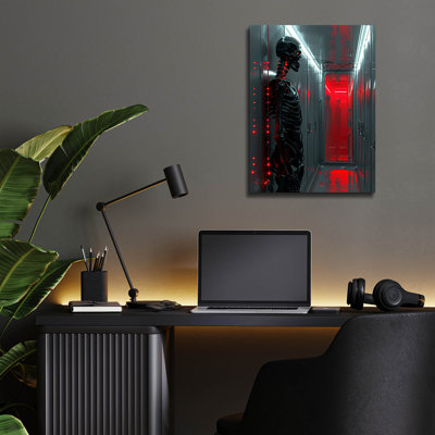 «Haunted Cryosleep» par r3darch0n, art mural en verre acrylique