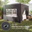 3m x 3m Iron Pop-Up Gazebo-107770050
