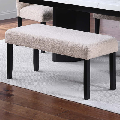 Banc de salle à manger rembourré Cialan